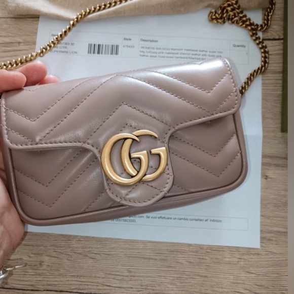 Gucci GG Super Mini Marmont NEW W/O TAGS - Picture 2 of 9
